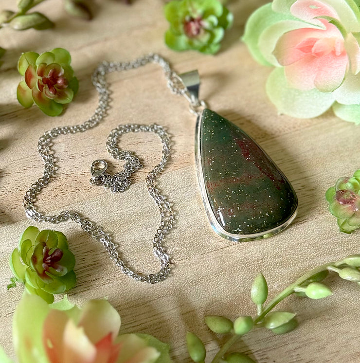 Bloodstone Necklace