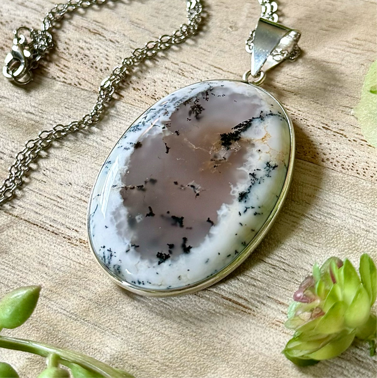 Dendritic Opal Necklace