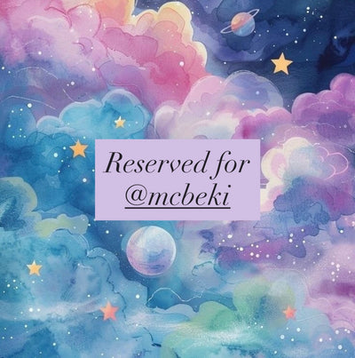 Reserved for @mcbeki