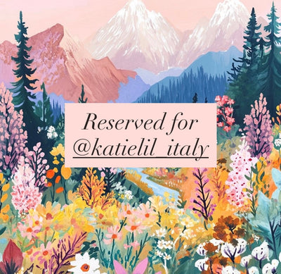 Reserved for @katielil_italy