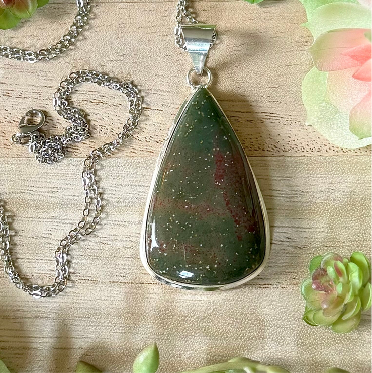 Bloodstone Necklace