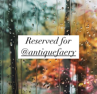 Reserved for @antiquefaery