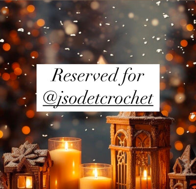 Reserved for @jsodetcrochet