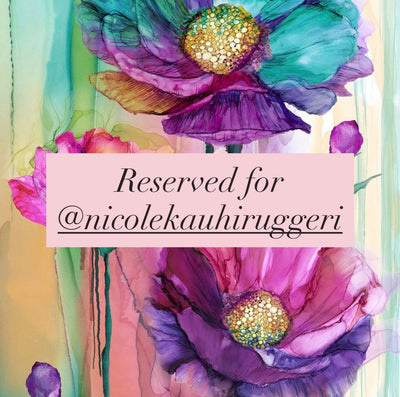 Reserved for @nicolekauiruggeri