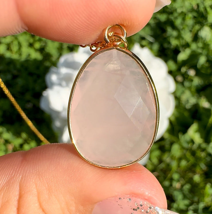 Rose Quartz Necklace