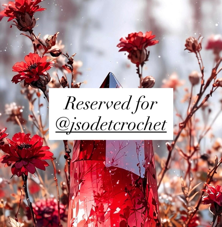 Reserved for @jsodetcrochet