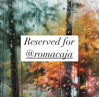 Reserved for @romacaja