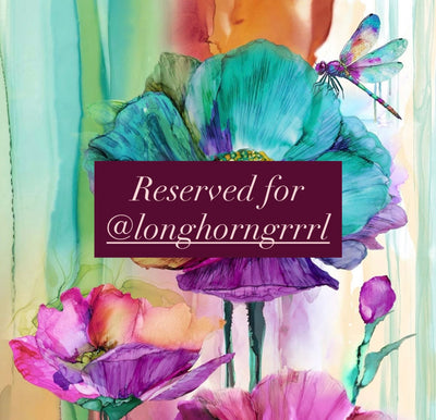 Reserved for @longhorngrrrl