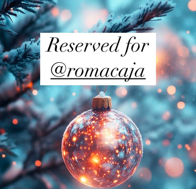 Reserved for @romacaja