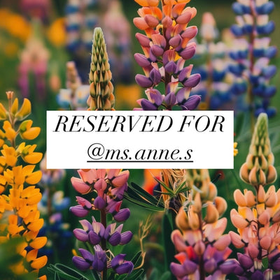 Reserved for @ms.anne.s