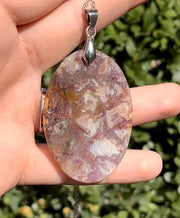 Red Moss Agate Necklace