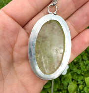 Prehnite Statement Necklace