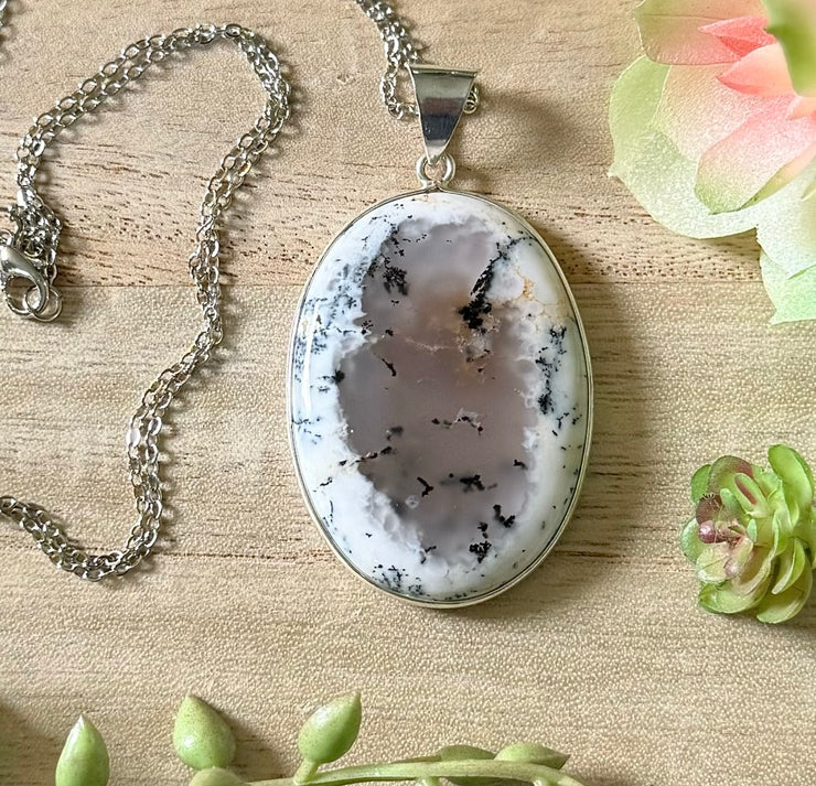 Dendritic Opal Necklace