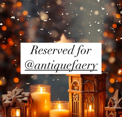 Reserved for @antiquefaery