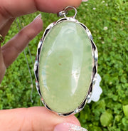 Prehnite Statement Necklace