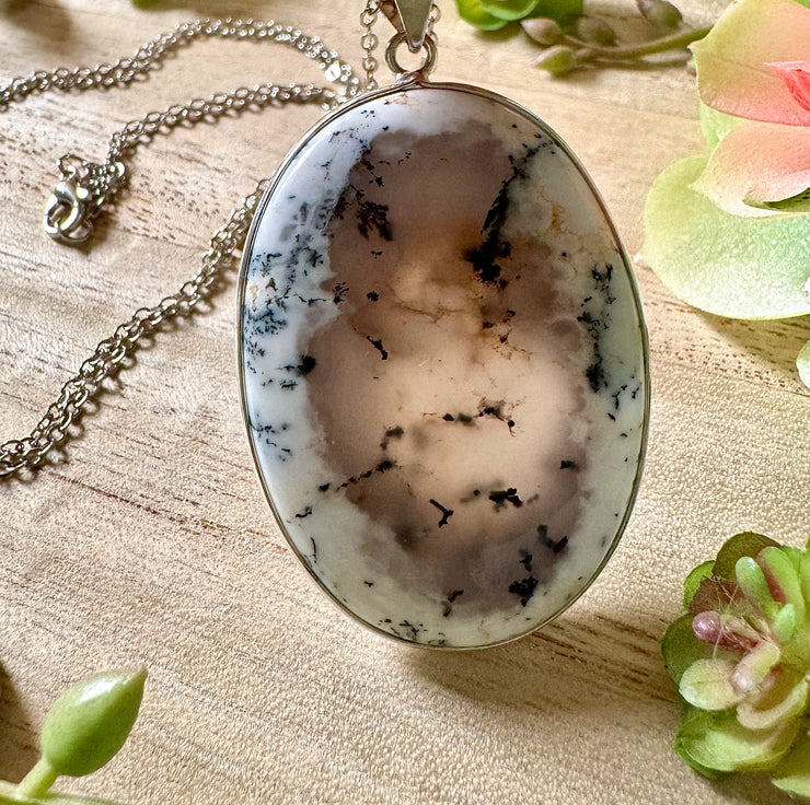 Dendritic Opal Necklace