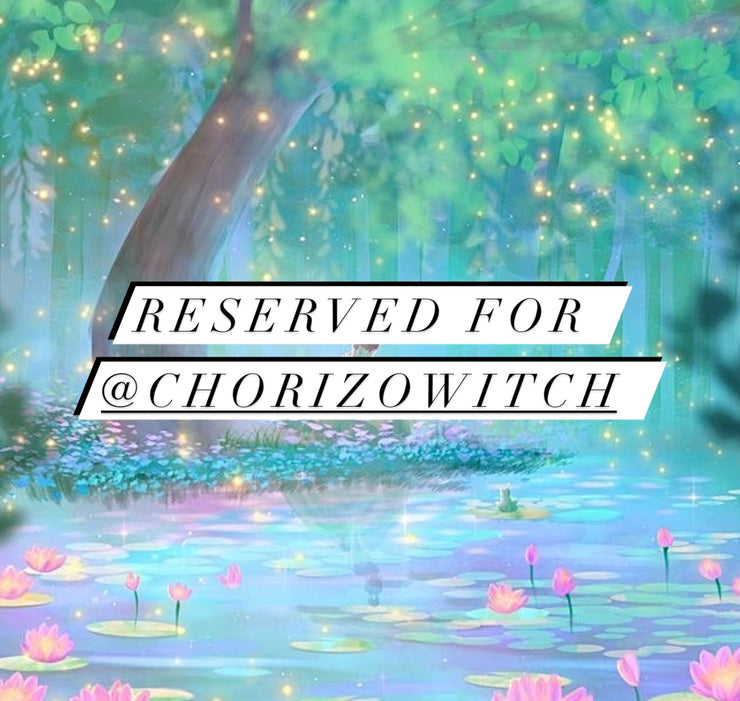 Reserved for @chorizowitch