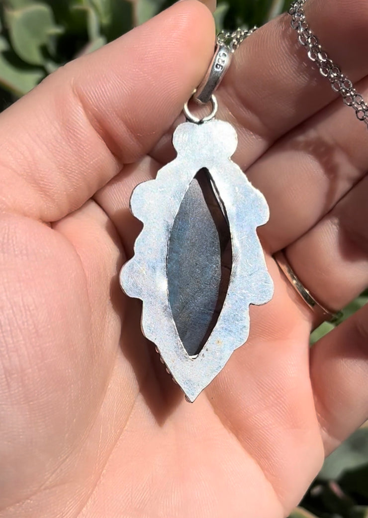 Blue Labradorite Necklace